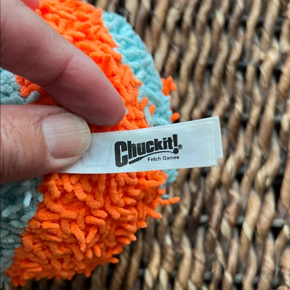 Chuckit! Fetch Games Orange and Blue Ball
